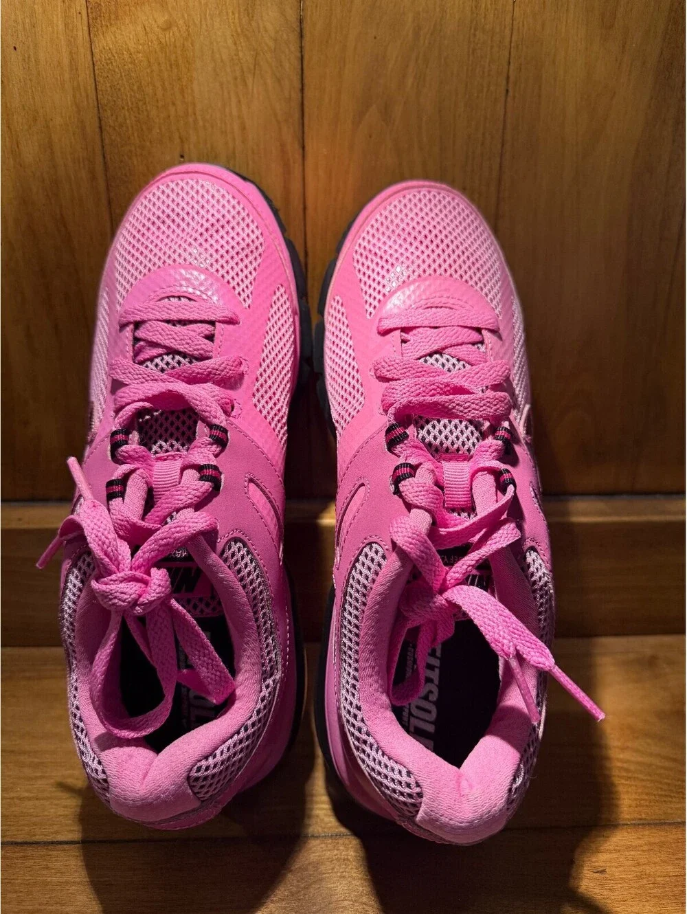 New Nike Air Max Defy Pink Mesh Running Shoes Women's Size 7